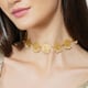 Noor Necklace White/Gold color