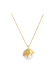 Dune Pendant Gold/White color