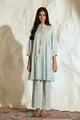 Gulzaar Co-Ord Set Pastel Blue color