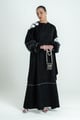Seya Kaftan  Gcc Black color