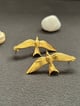 Bird Earrings Gold color