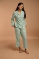 Francene, Pyjama Suit Green color