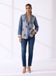 Stripe Blazer - Linen Bloom - Image 1