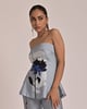 Marina Tube Top Blue color