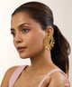 Amour Heart Gold Earrings Gold color