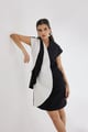 Koa Dress Black/White color