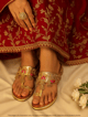 Atalanta (Kolhapuri Heel) Gold color