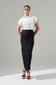 Fleur Co-Ord Set Black/White color