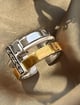 Quirky Band Ring Gold/Silver color