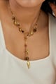 Zoya Multi Charm Necklace Gold color