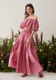 Stella Co-Ord Set Pink color