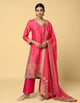Roohani Kurta Set with Dupatta Pink color