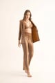 Torqadorn Burnt Gold Sequins Blazer Burnt Gold color