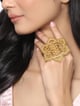 Gul Bahaar Ring Gold color