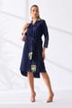 Bora Bora Dress Blue color