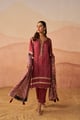 Leheriya Bandhani Suit with Potli and Dupatta Red color