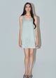 Mint Embellished Mini Dress Mint color