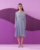 Angny Dress Powder Blue color