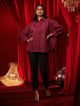 Mirage Shirt Maroon color