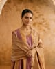 Amber Shimmer Dupatta Gold color