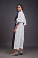 Utility Jumpsuit with Badges Black/White color