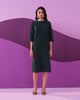 Campania Dress Bottle Green color
