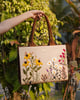 Garden Tote Bag Beige/Yellow color