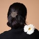 Beau Hair Clip Gold Gold color