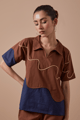 Prestige Top Brown color