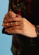 Spicy Vanilla Ring Gold color