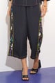 Harlow and Embroidered Pant Black color