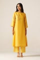 Yellow Sherni Print Co-Ord Set Yellow color
