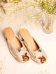 Raahi (Mule Heel) Beige color