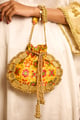 Avika Mustard (Potli) Mustard color