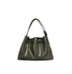 Terra- Ladies Leather Satchel Bag Olive Olive color