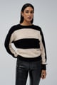 Striped Knit Sweater Multi color