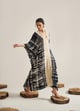 Netra Kaftan Black & Beige color