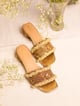 Adhika Gold (Slider Heel) Gold color