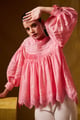 Lea Top Pink color
