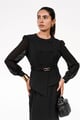 Boss Black Formal Dress Black color