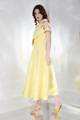 Daffodil Cutout Wrap Light Yellow color