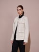 Sydney Tweed Jacket White color