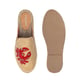 Krabi Espadrilles Platform Beige/Red color
