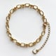 Link Bracelet Chain for Charmbar Gold color