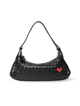 Tissa- Ladies Woven Handbag Black color