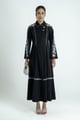 Tessa Dress Long  Gcc Black color