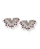 Cosmic Cadence Earrings Purple color
