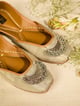 Aashvi Jutti Beige color