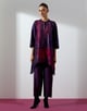 Maroon Shirt with Pants Maroon/Purple color