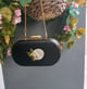 Moon Fairy Clutch Bag - Black Black color